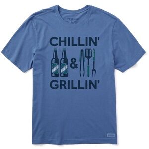 Life is Good “Chillin’ & Grillin’” Men’s Tee